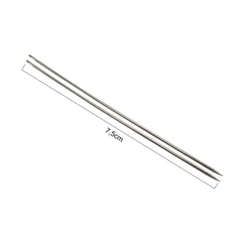 Agulha de Tapeceiro 7,5 cm c/2 unidades - Metal Níquel - UTFR.512