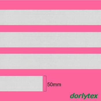 Elástico crochet - Dorlytex - Branco - 50mm x 25mt - 020756