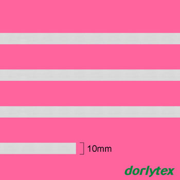 Elástico crochet - Dorlytex - Branco - 10mm x 100mt - 036769
