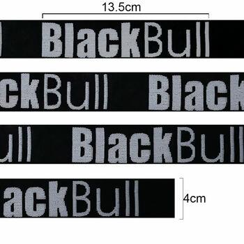 Elástico para cueca black bull - 4cm x 20m - Preto/Branco - 35532 