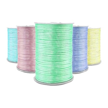 Fio de Seda Rabo de Rato 2mm x 45m - várias cores