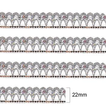 Galão metálico 52 - c/22mm x 20m - Prata - 35072