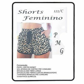 Molde Nº122/C shorts feminino - P - M - G  -  35277