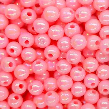 Pérola furta cor - Com furo - c/100 gr - Rosa bebê - RO.150166 