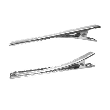 Presilha Bico de Pato Metal Níquel - Kit com 100 unidades - RO.134003