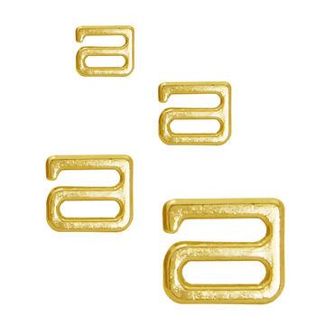 Fecho Metal - Dourado - 100 unidades - E303