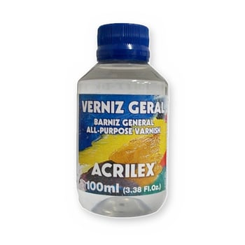 Verniz Geral Acrilex 100ml Brilhante para Pintura e Artesanato - 9507