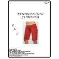 Molde para bermuda surf feminina P, M e G Nº  027 - 9105