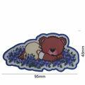 Aplique termo colante Urso deitado 065  -  12492