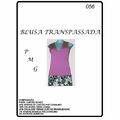 Molde Nº56 Blusa transpassada Tam. P - M - G   -   14569