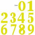 Números Amarelo