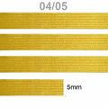 Fita de Lurex metalizada - São José - 5mm x 10m - Ouro - 04/05 - 1777