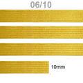 Fita de Lurex metalizada - São José - 10mm x 10m - Ouro - 06/10 - 1779