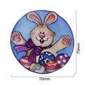 Aplique termo 556 Coelho páscoa tam. 70mm - 18627