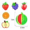 Aplique acrílico - Frutinhas - 20 unidades - Sortido - 36745