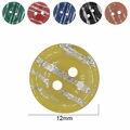 Botão resina 2 furos RO.80179/12mm pacote com 100un. - 26534