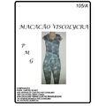 Molde para macacão viscolycra Tam. P - M - G  N.105/A - 12934