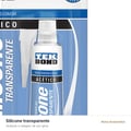 Adesivo de Silicone Acético Tekbond Transparente 50g - detalhe