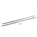 Agulha de tapaceiro - 2 unidades - 10cm - Prata - UTFR.512
