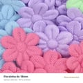 Detalhe do Aplique Flor Ultra 18mm pacote com 1000 unidades