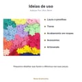Ideias de uso: Aplique Flor Ultra 18mm pacote com 100 unidades