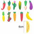 Aplique silicone - Frutas/legumes sortidos - 500un - RO.119200 - 35340