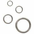 Argola metal - E301 - 100 unidades - Niquelado
