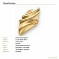 Broche Metal Orgânico Dourado RO.160019 - ficha técnica