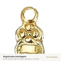 Argola do crucifixo dourado para montagem de terços e correntes