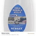 Cola Branca Ateliê Acrilex 250g - detalhe do rótulo