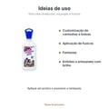 Cola Lantejoula Acrilex 90g - ideias de uso