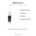 Cola Pano Gliart Pro 100g - ideias de uso em tecido