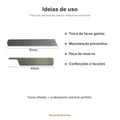 Faca de Overlock e Interlock Superior e Inferior - ideias de uso