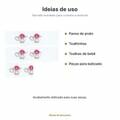 Faixa Ponto Cruz Marilda Xícara 9,7cm x 50cm - ideias de uso