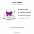 Gabarito para Laço Fácil Progresso - ideias de uso