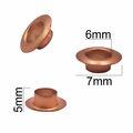 Ilhos aurum 50 S/EF c/1000un rose - 34896
