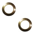 Ilhós para Cortina Redondo 40mm Ouro Velho - 25 Pares