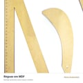 Kit Réguas de Modelagem em MDF - detalhe