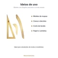 Kit Réguas de Modelagem em MDF - ideias de uso