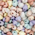 Miçanga Coração Trabalhada 10mm x 12mm 500g RO 152077