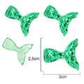 Aplique paetê - Cauda da sereia - 100 unidades - Verde - RO.150113 - 029054