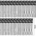 Guipir Poliester RO.50019  Preto 14cm x 13,7m