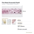 Ficha técnica fita Natal aramada paetê Princess 60mm x 10m RO.153517 cores disponíveis