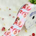 Fita estampada Princess Natal Papai Noel 38mm em decoração de Natal