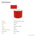 Fita Natal Princess Listrada 89mm x 9m Vermelho e Dourado RO.154437 - ficha técnica