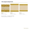 Fita Decorada Aramada Dourado Creme 1918 larguras 10mm 38mm 57mm