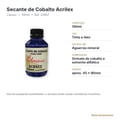 Secante de Cobalto Acrilex Classic 100ml - ficha técnica