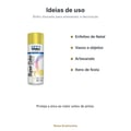 Tinta Spray Tekbond Super Color Dourado Metálico 350ml/250g - ideias de uso