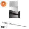 Agulha botoneira Orange 10 unidades Prata TQX1