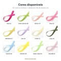 Cores disponíveis: Viés de algodão Destaque 12mm/24mm rolo 50 metros
